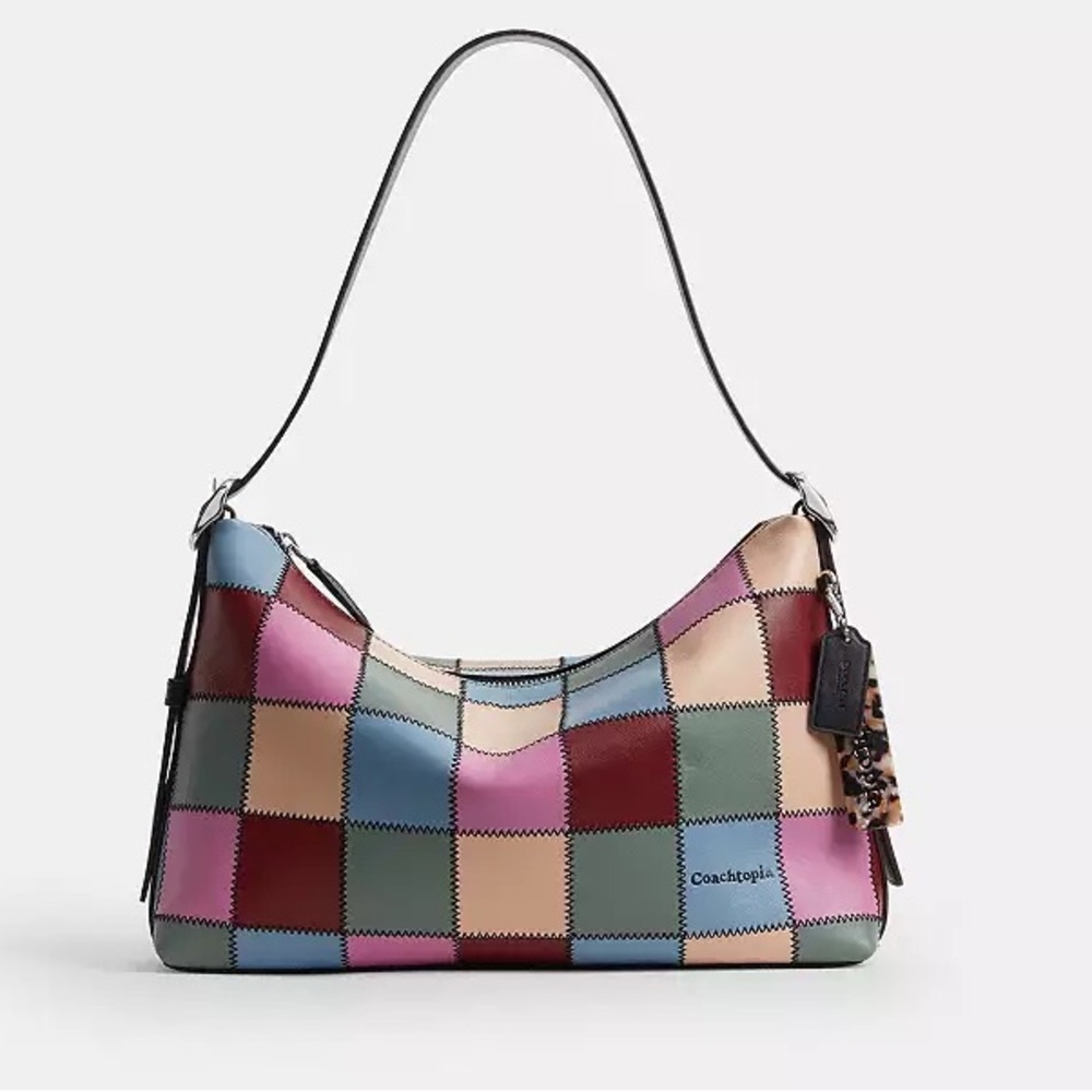 NWT Coachtopia Alter Ego Slouchy Shoulder Bag Multi 4